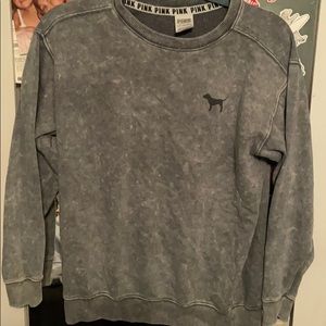 grey PINK sweatshirt